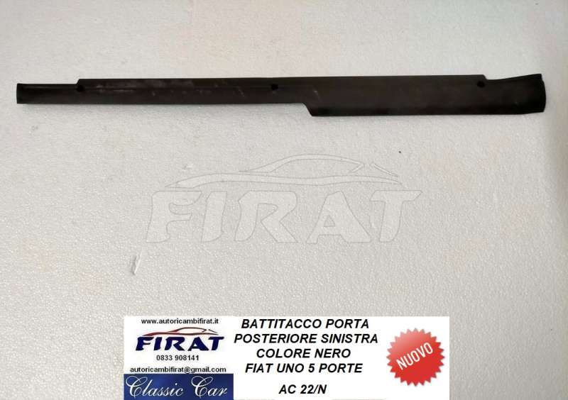 BATTITACCO FIAT UNO 5 PORTE POST.SX NERO